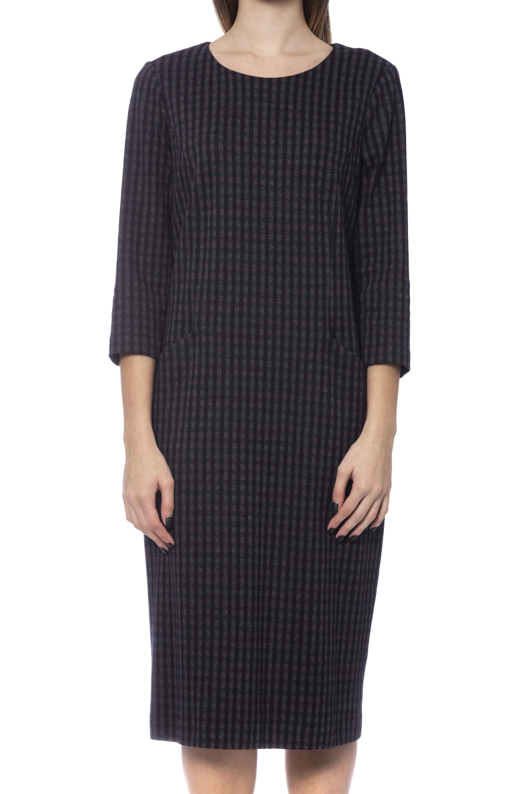 Peserico Women's Dress Blue PE993642 - IT42 | S