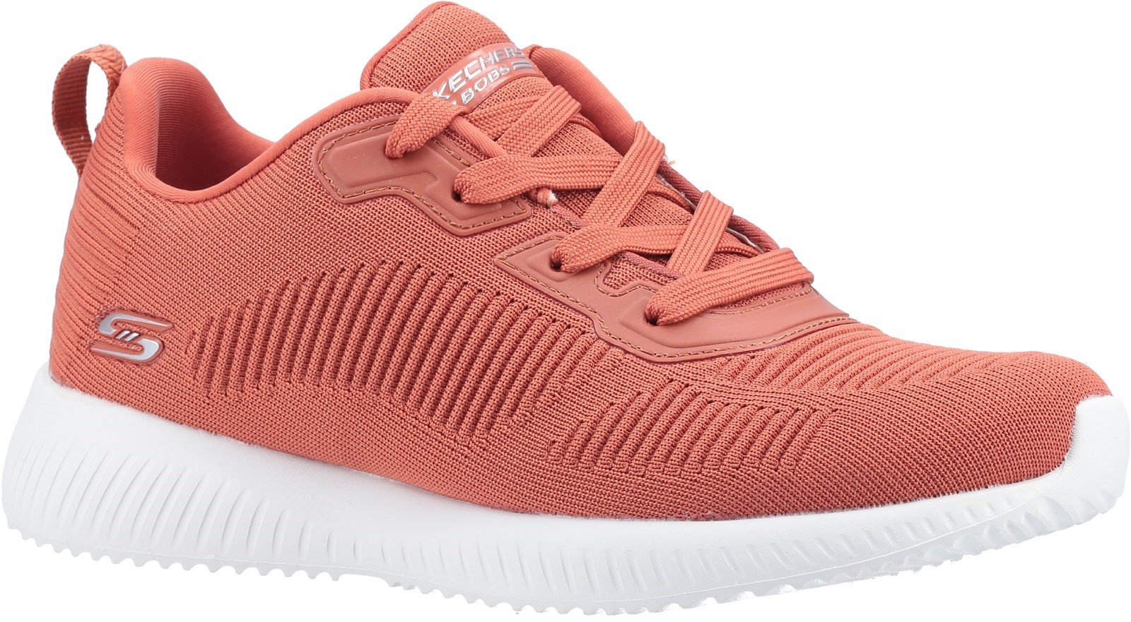 Skechers Women's Bobs Talk Sports Trainer Various Colours 31057 - Brick 5