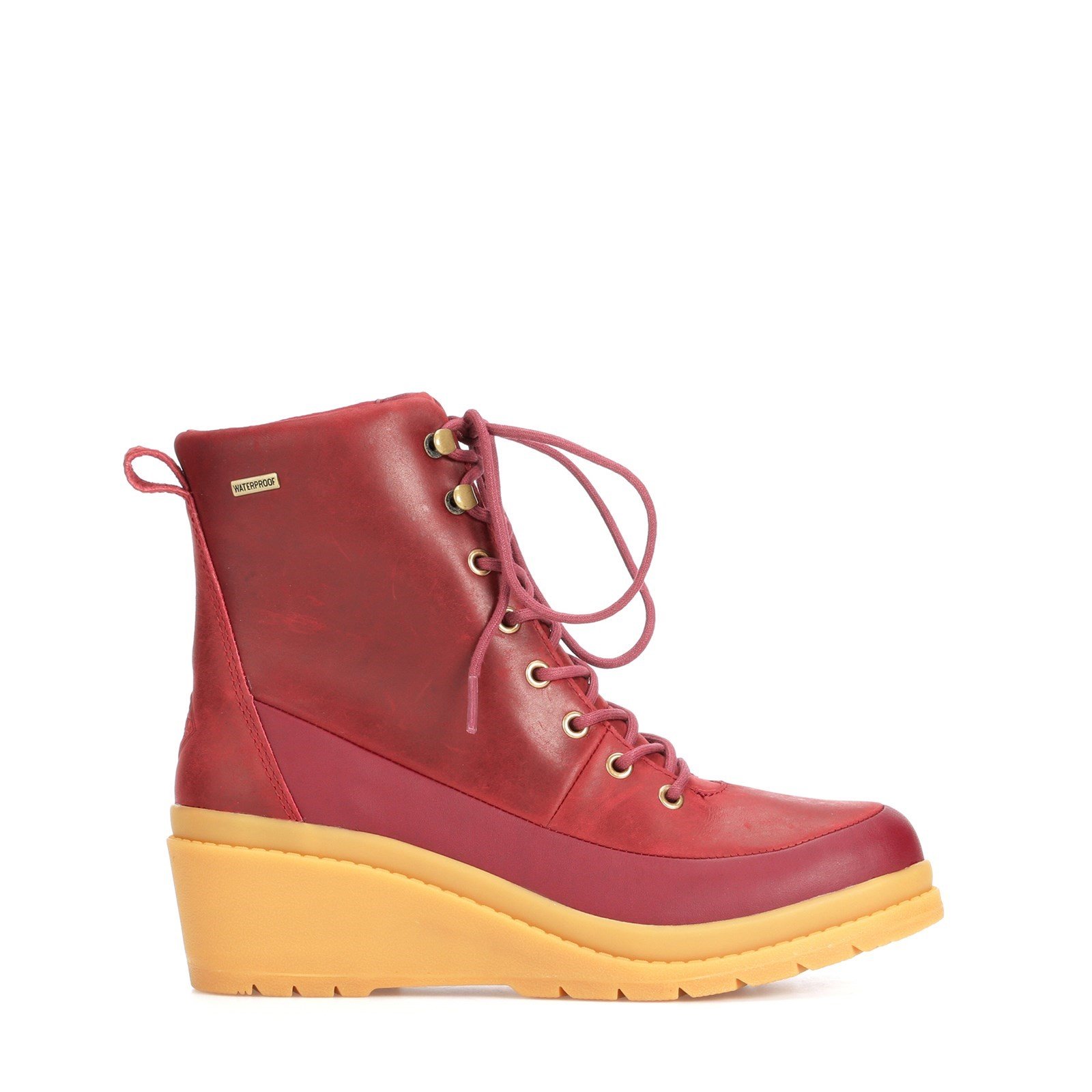 Muck Boots Women's Liberty Leather Ankle Boots Various Colours 31813 - Cordovan 5.5