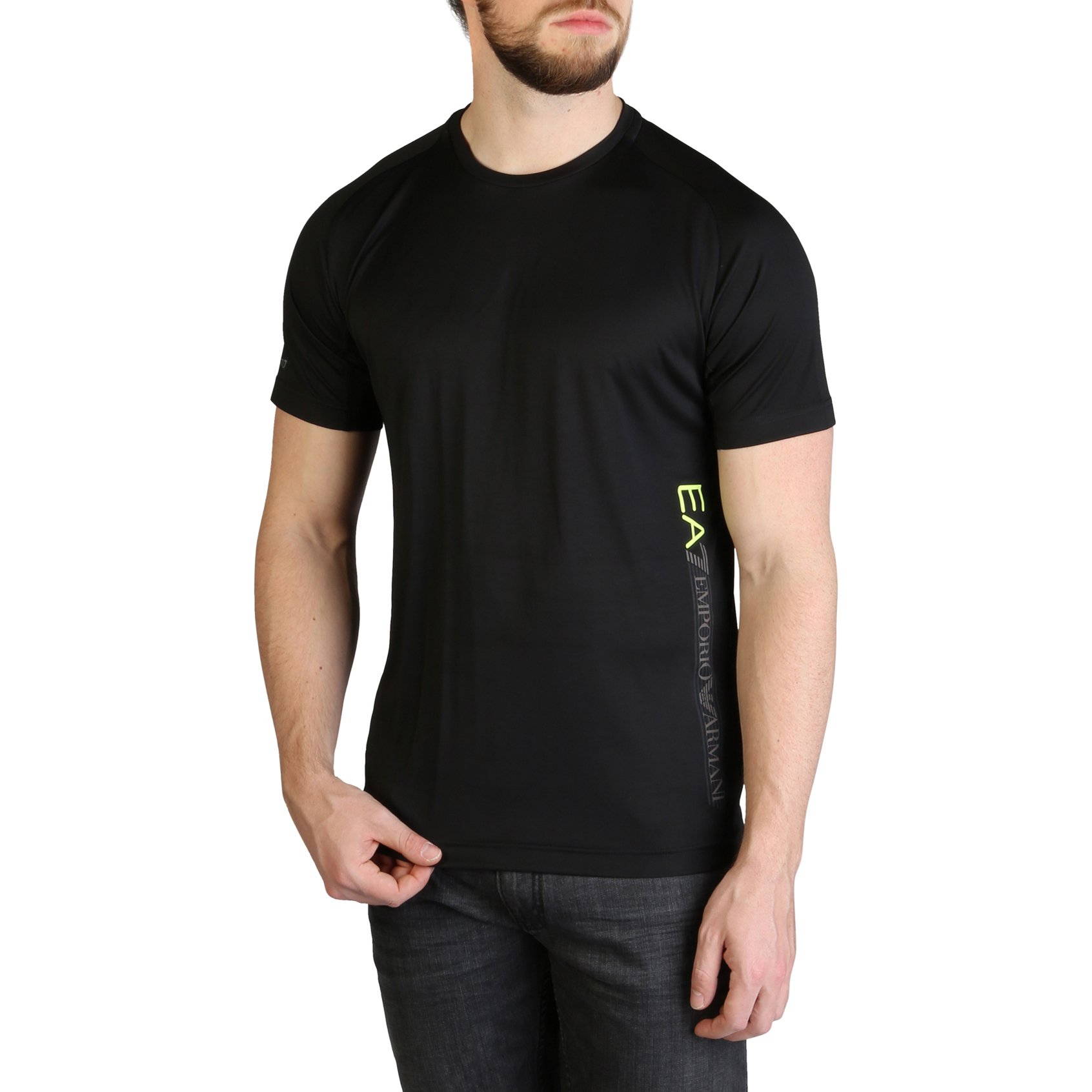 EA7 Men's T-Shirt Various Colours 3GPT44_PJH6Z - black-1 S