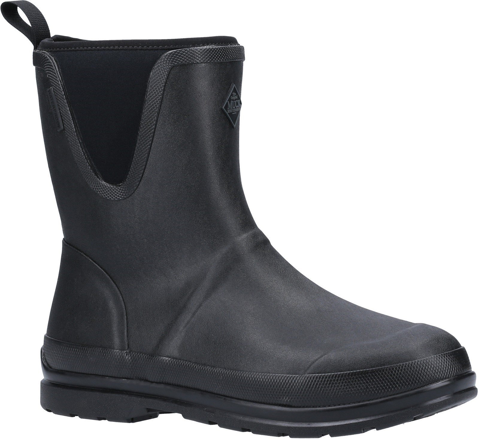 Muck Boots Unisex Originals Pull On Mid Boot Various Colours 30078 - Black 4