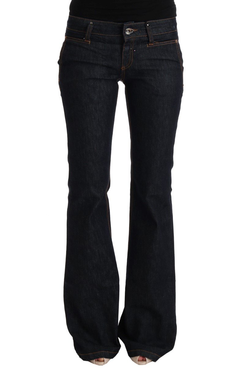Costume National Women's Cotton Bootcut Flared Jeans Blue SIG30111 - W26