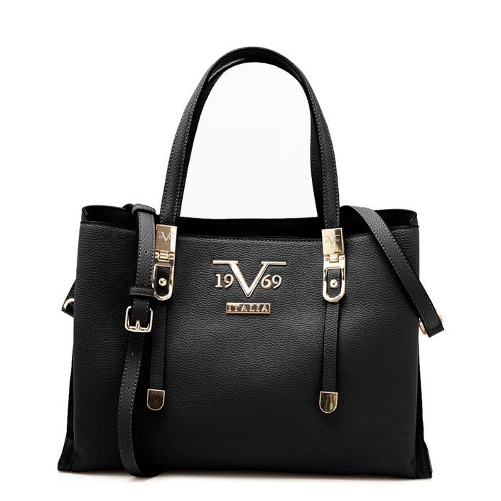 19v69 Italia Women's Handbag Various Colours 318969 - black UNICA