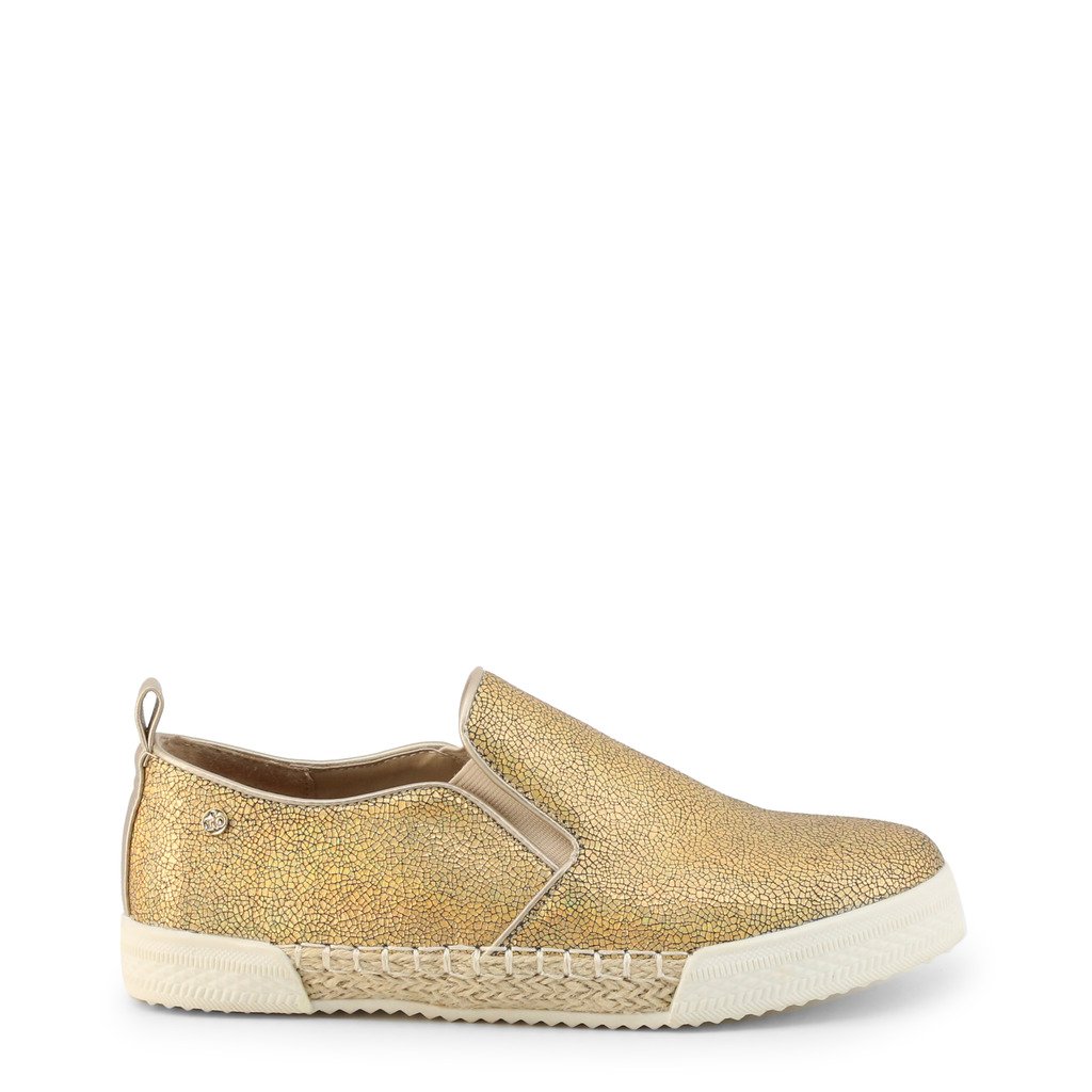 Roccobarocco Women's Slip On Trainer Yellow RBSC1HJ01 - yellow EU 36