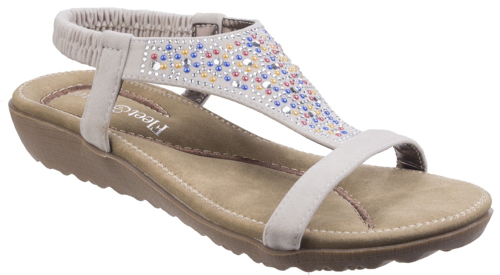 Fleet & Foster Women's Nicosia Slingback Sandal Various Colours 23732 - White 3