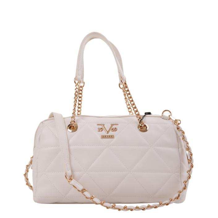 19v69 Italia Women's Handbag White 319005 - white UNICA