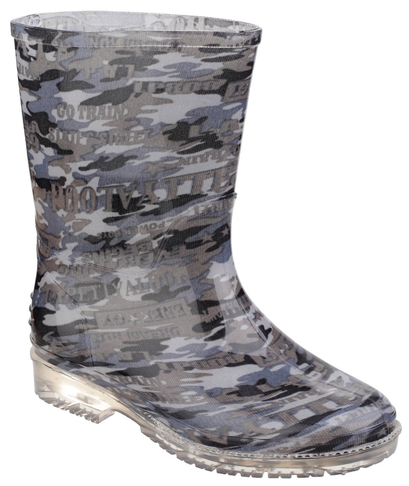 Cotswold Kid's PVC Jnr Wellington Multicolor 18853 - Camo 4