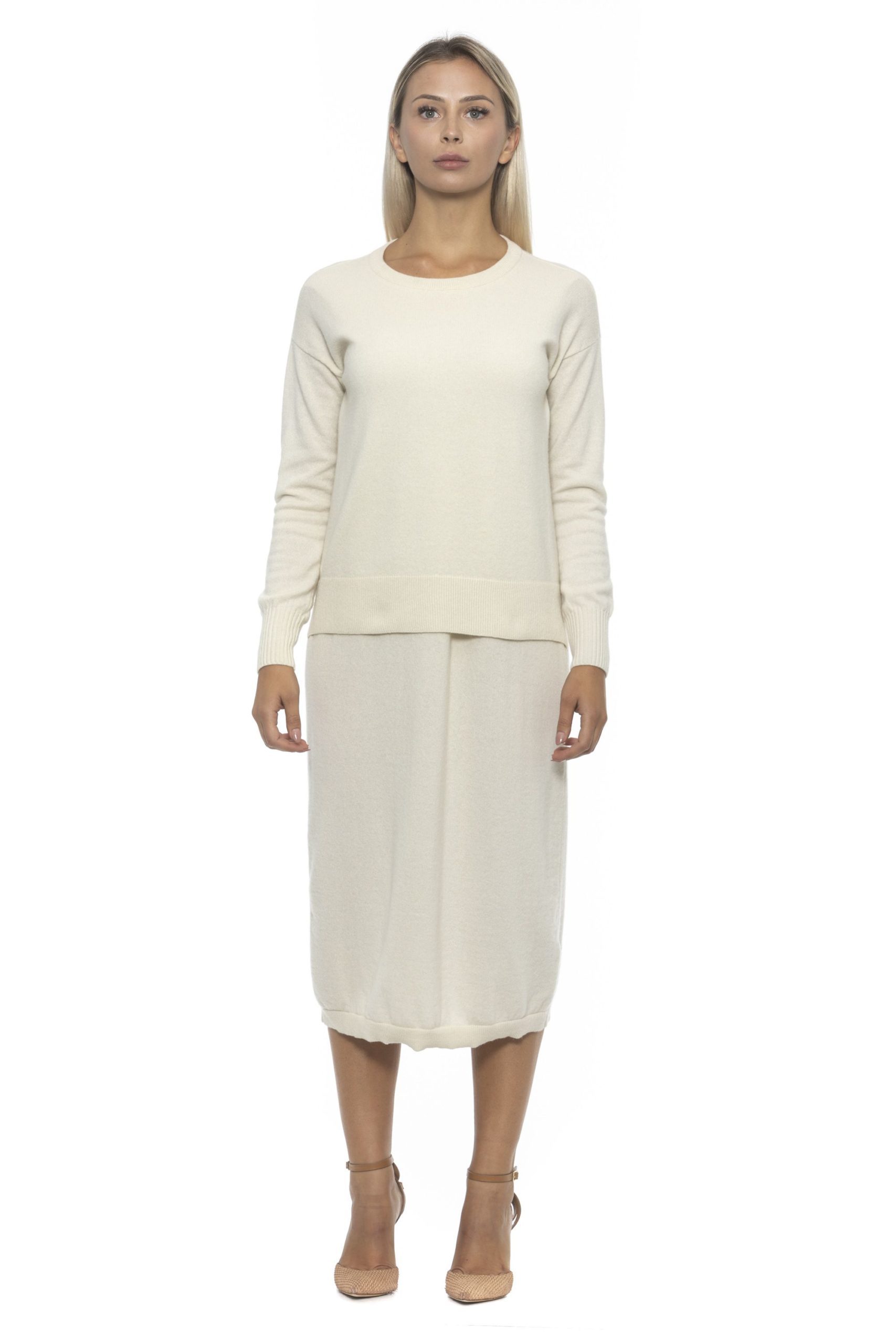 Alpha Studio Women's Panna Dress Beige AL1192199 - IT42 | S