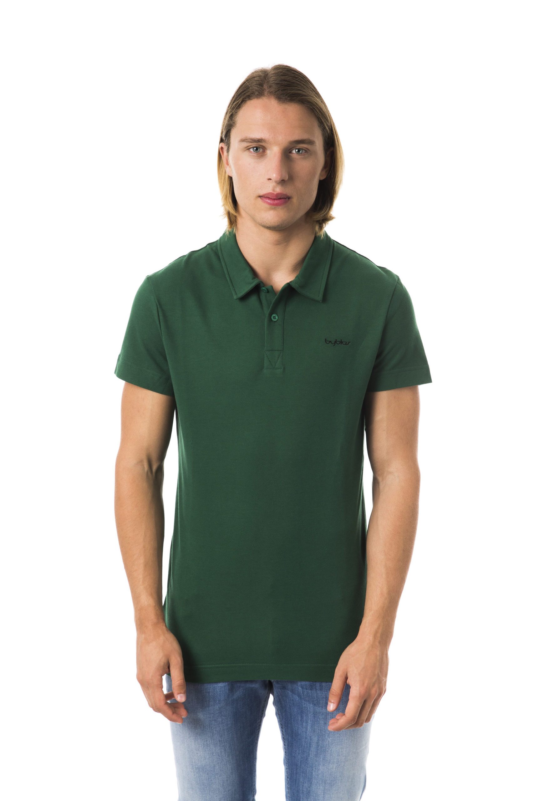 Byblos Men's Polo Shirt Green BY992326 - XL