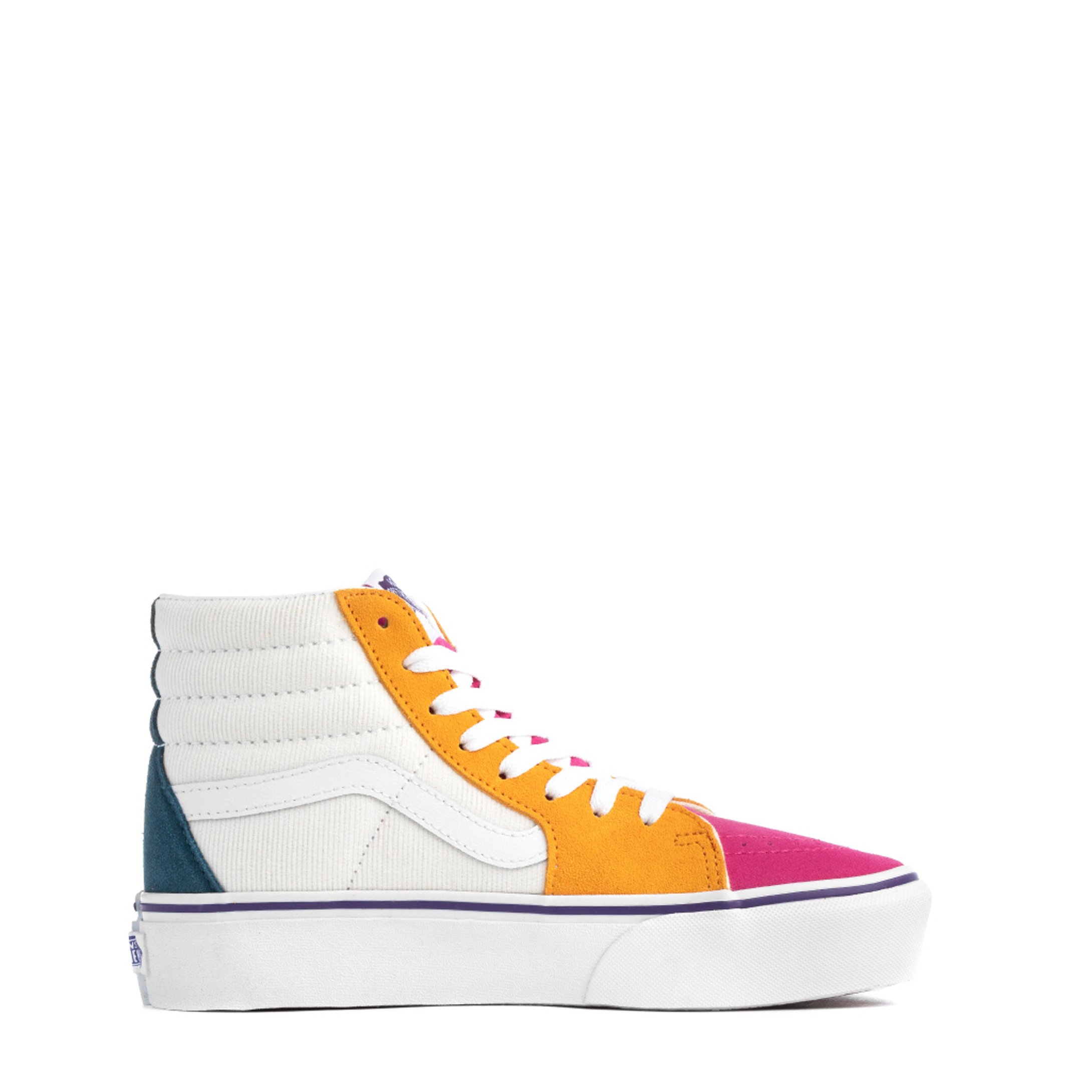 Vans Men's Trainers Various Colours SK8-HIPLATFORM - white 4 US