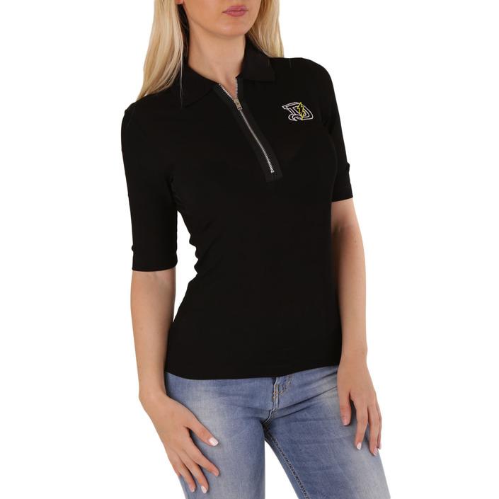 Diesel Women's Polo Shirt Black 302527 - black S