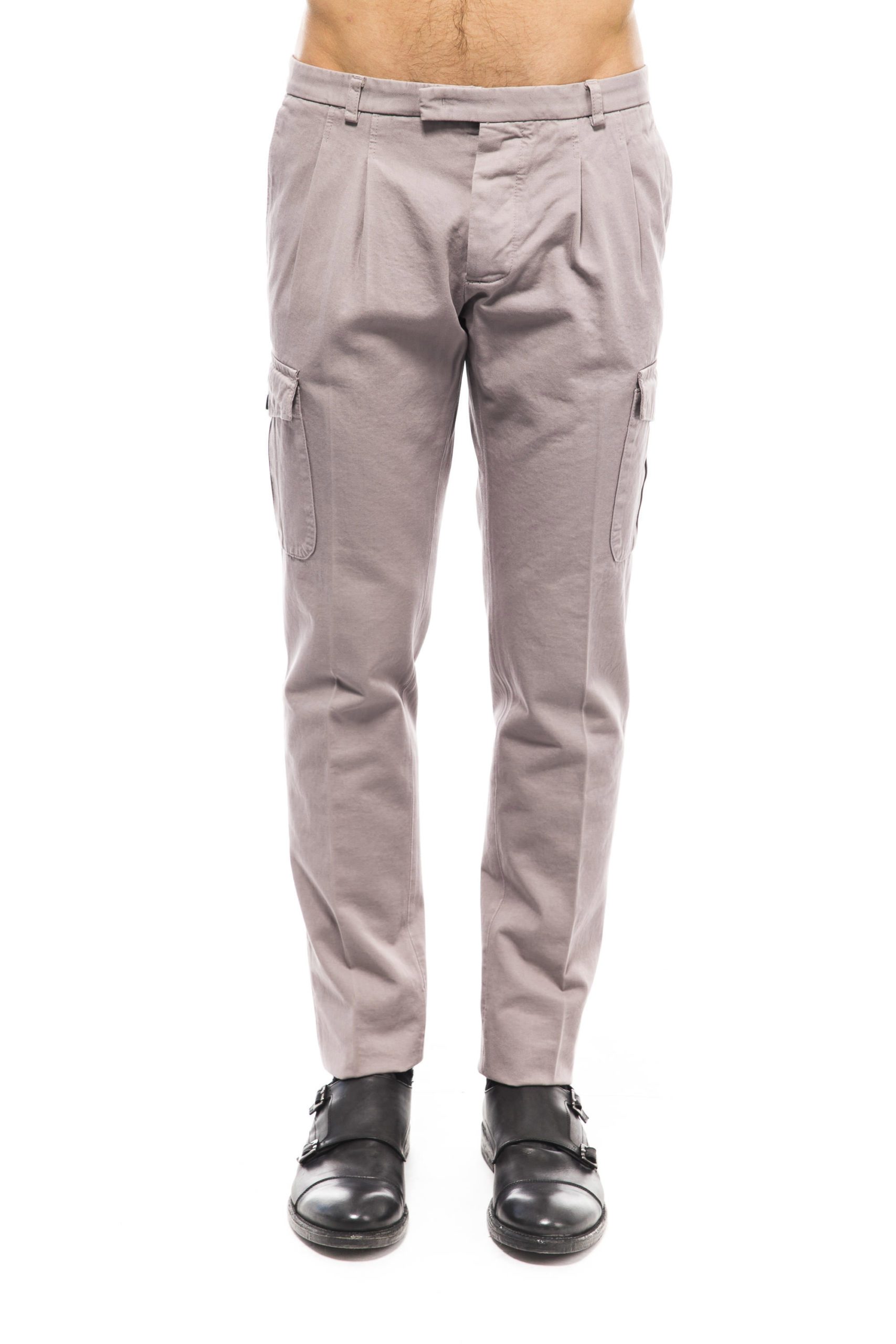 Uominitaliani Men's Trouser Gray UO1394756 - IT46 | S
