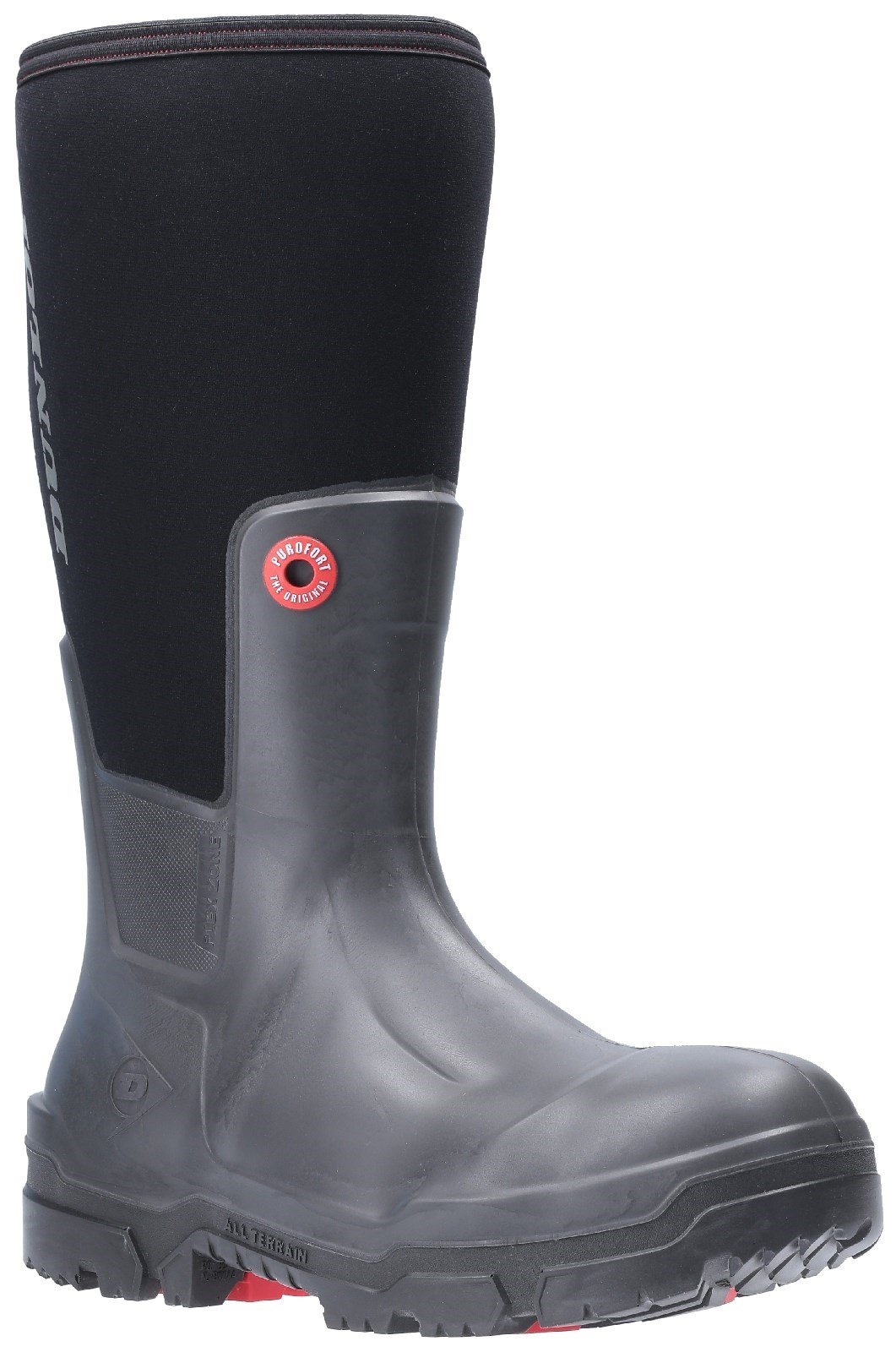 Dunlop Unisex Snugboot Pioneer Slip On Boot Black 30075 - Black 5