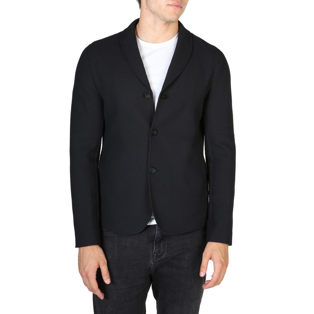 Emporio Armani Men's Blazer Various Colours V1G780V1203 - black 50
