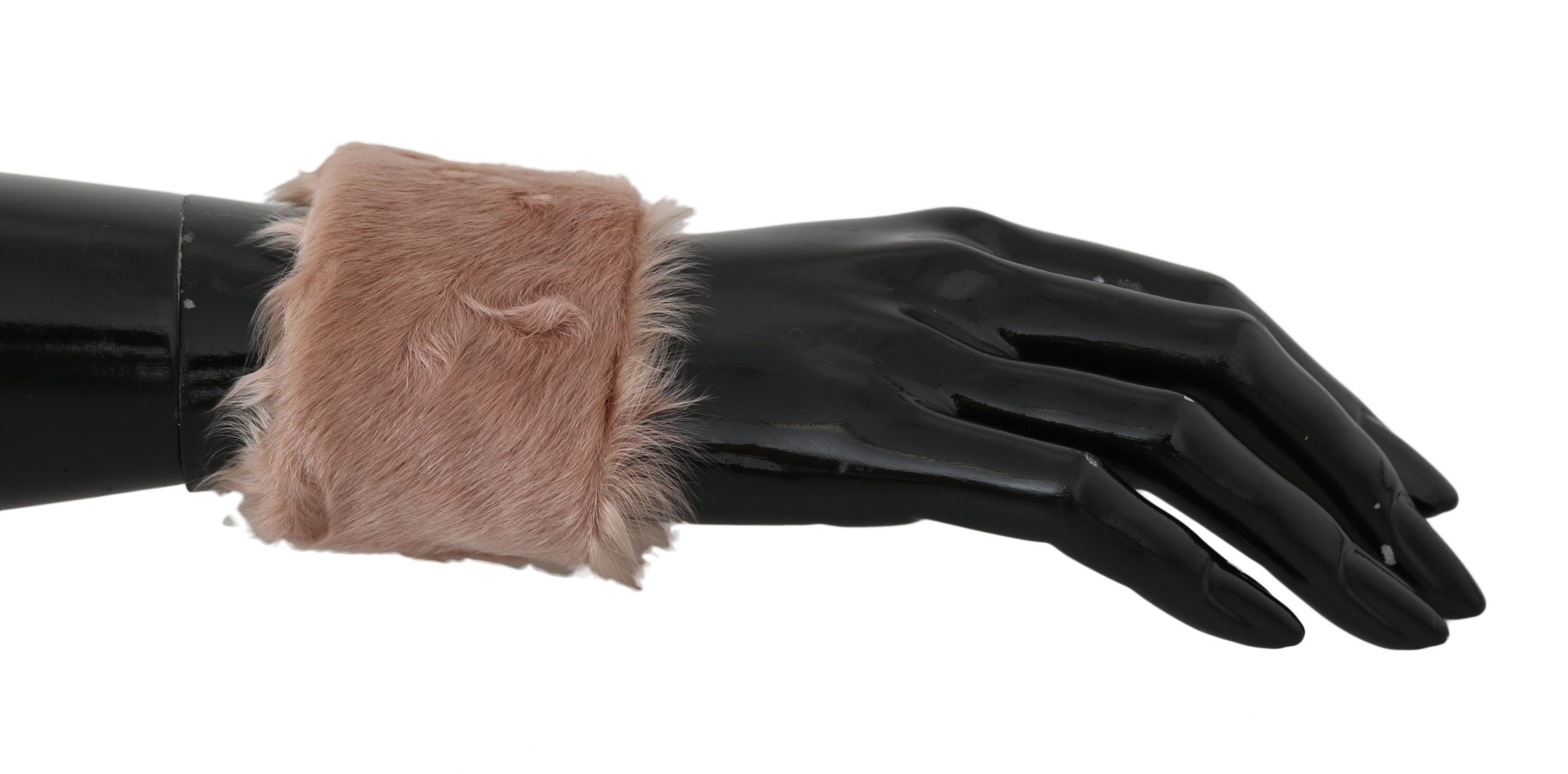 Dolce & Gabbana Women's Lamb Fur Bracelet Beige LB501