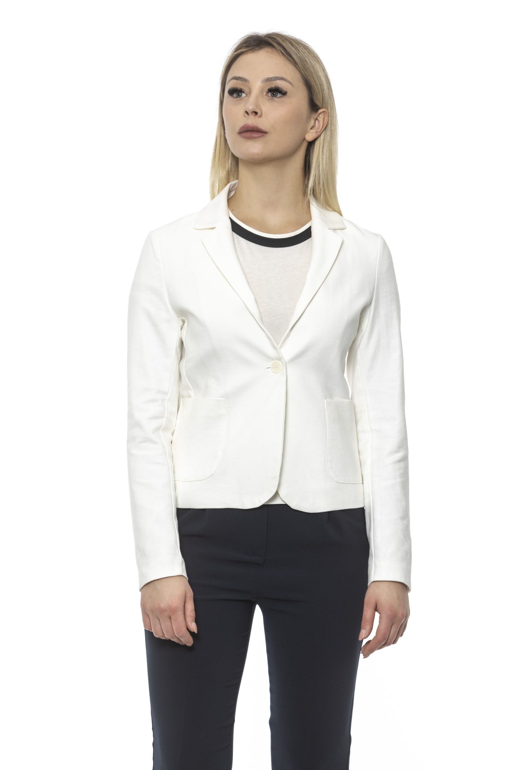 Alpha Studio Women's E C R U' Blazer AL1374834 - IT40 | XS