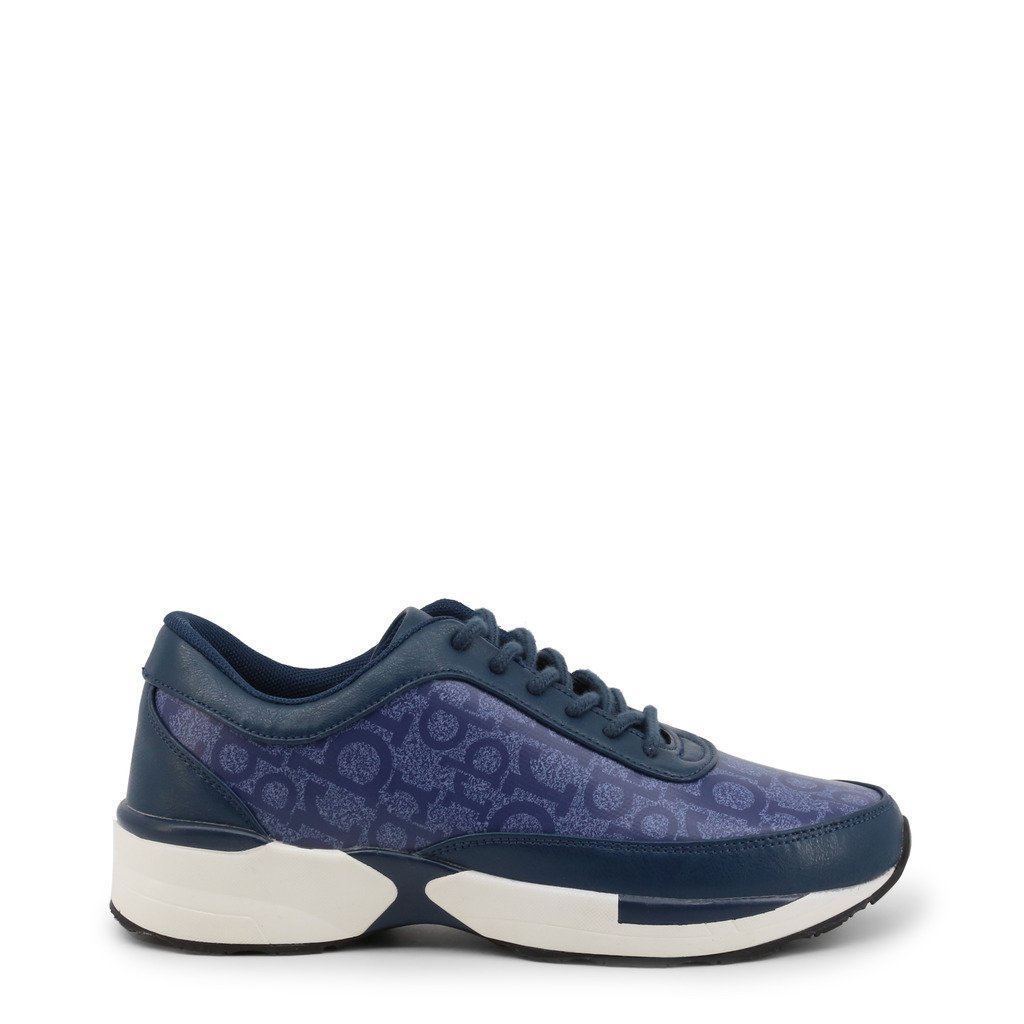 Roccobarocco Women's Trainer Blue RBSC19201CRYSTD - blue EU 37
