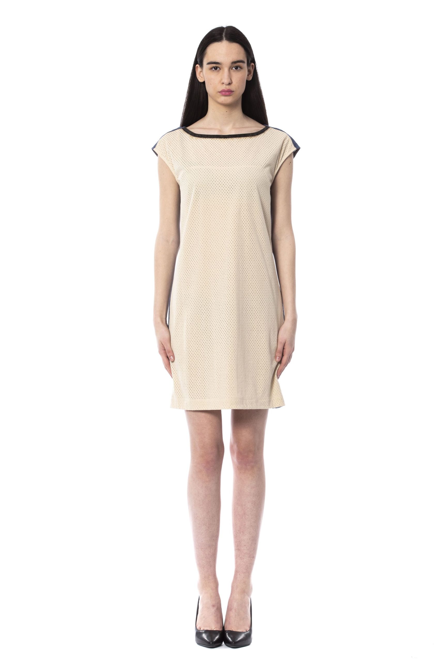 Byblos Women's Avorio Dress Beige BY994746 - IT40 | XS