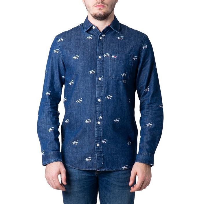 Tommy Hilfiger Men's Shirt Blue 184425 - blue S
