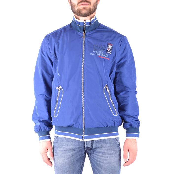 Paul&shark Men's Jacket Blue 161634 - blue L