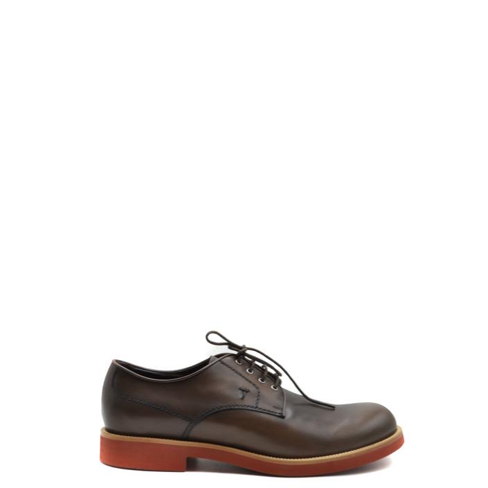 Tod`s Men's Lace up Shoe Brown 173581 - brown 10