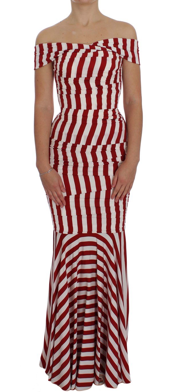 Dolce & Gabbana Women's Silk Stretch Dress Red NOC10086 - IT40|S