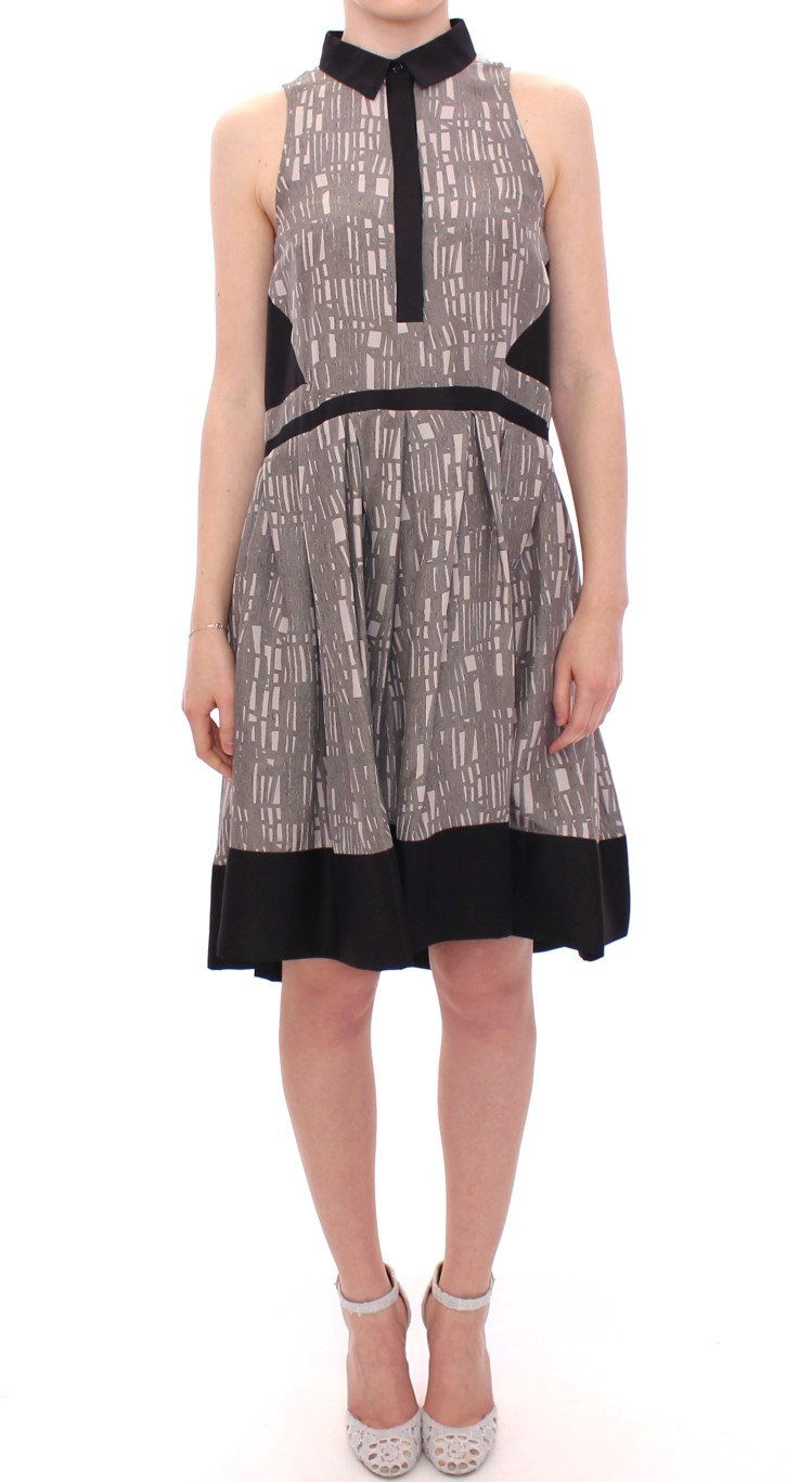 Comeforbreakfast Women's Silk A-Line Shift Dress Multicolor MOM10051 - IT38|XS