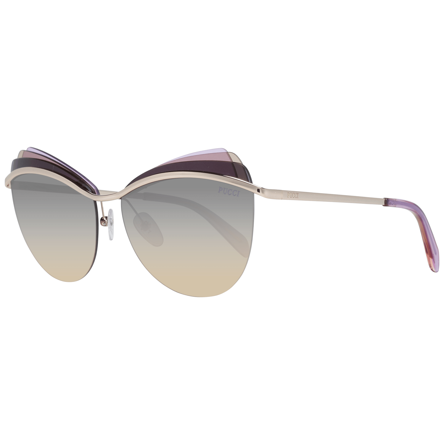 Emilio Pucci Women's Sunglasses Gold EP0112 5928B