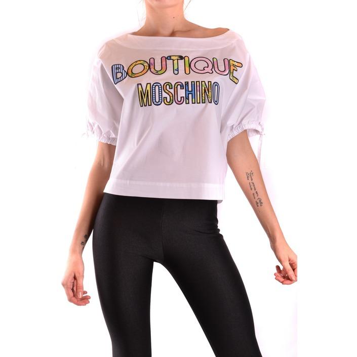 Moschino Women's T-Shirt White 187345 - white 40