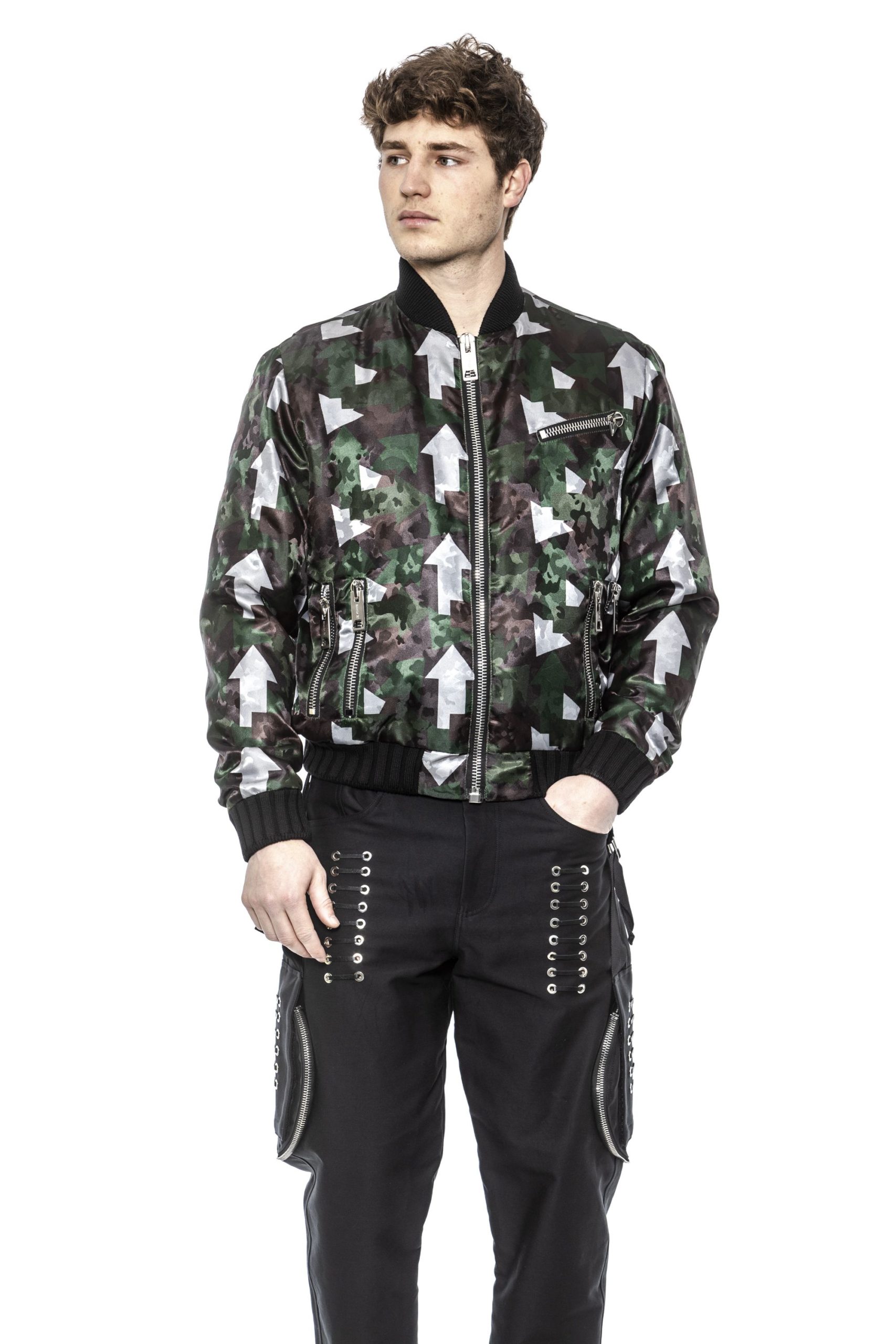 Les Hommes Men's Jacket Green LE1393303 - IT50 | L