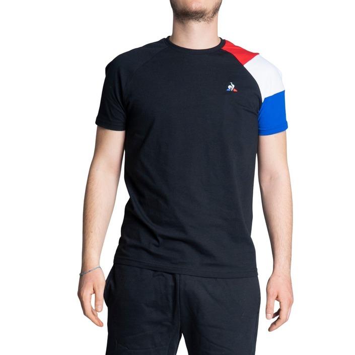 Le Coq Sportif Men's T-Shirt Black 243392 - black S