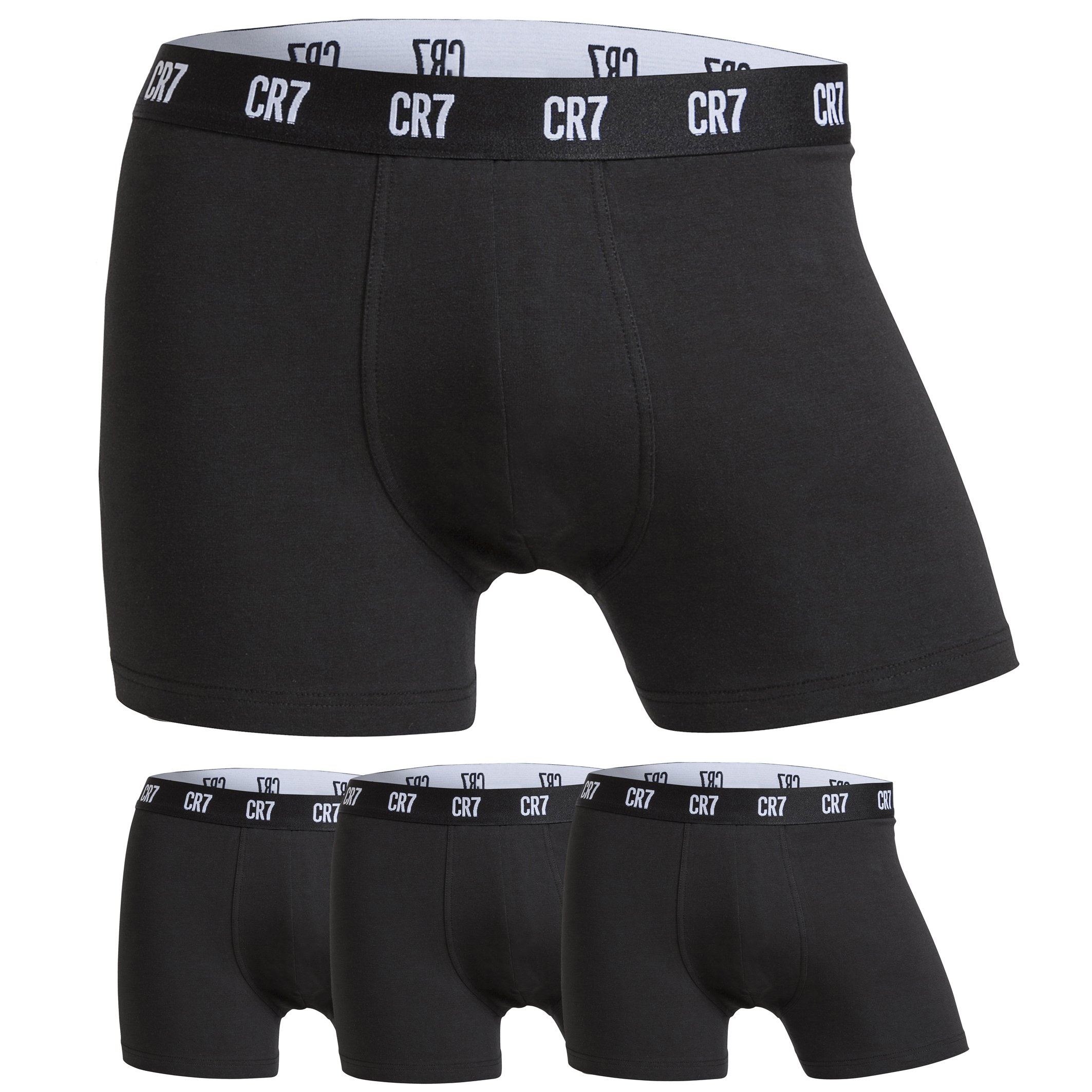 CR7 Cristiano Ronaldo Men's Boxers Various Colours 8100-4920-100 - black M