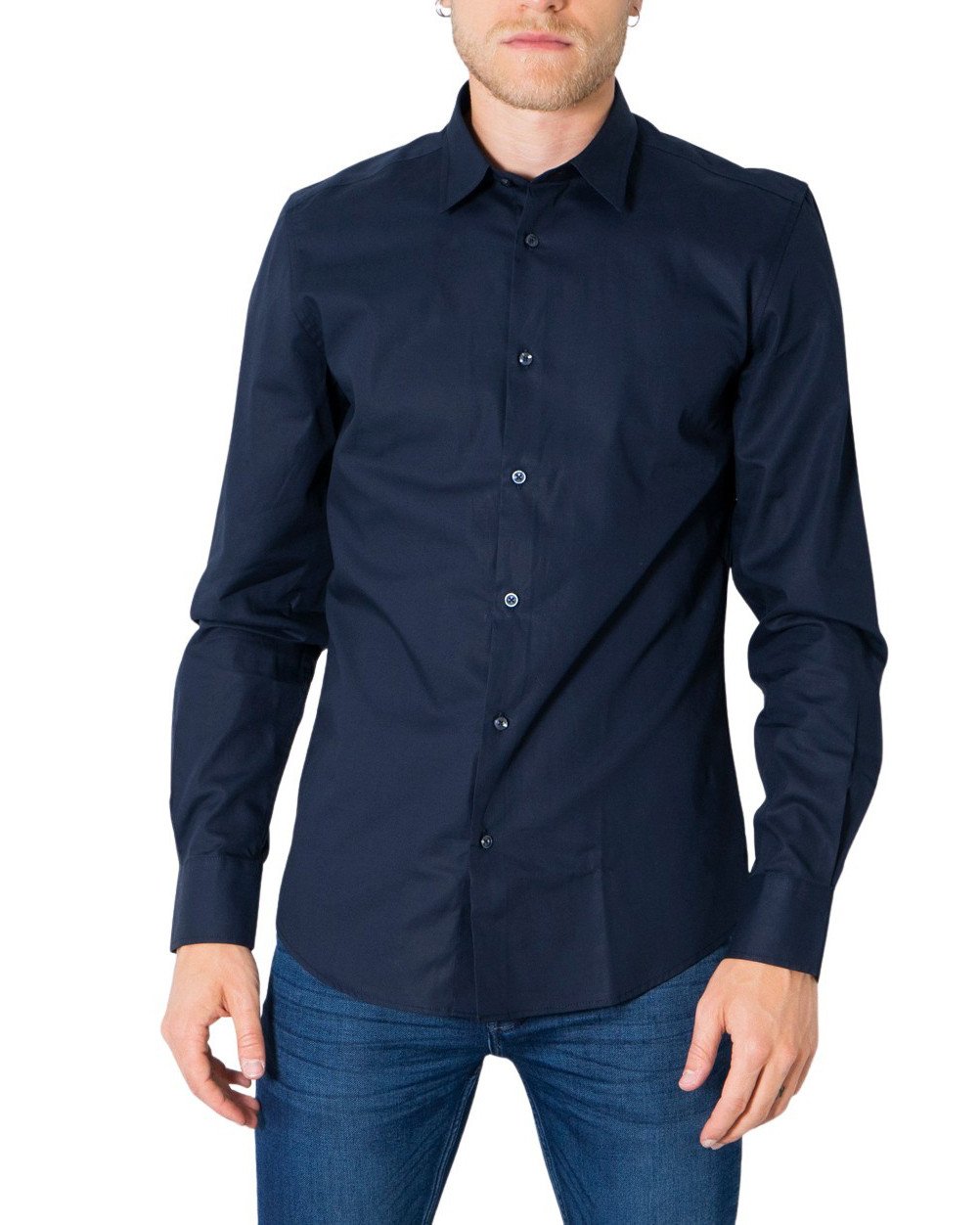 Antony Morato Men's Shirt Various Colours 308289 - blue 44