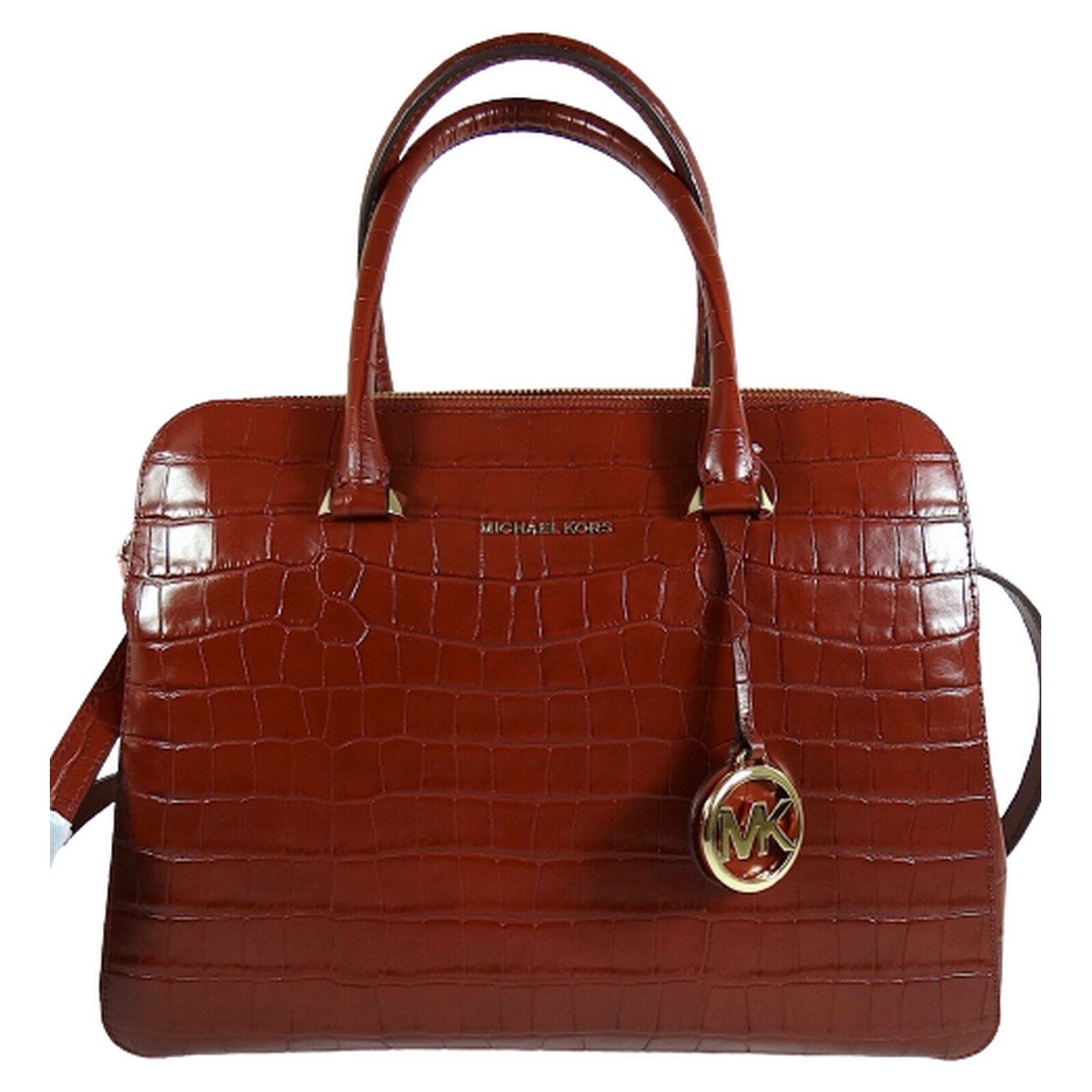 Michael Kors Women's Houston Crossbody Bag Red MK30306