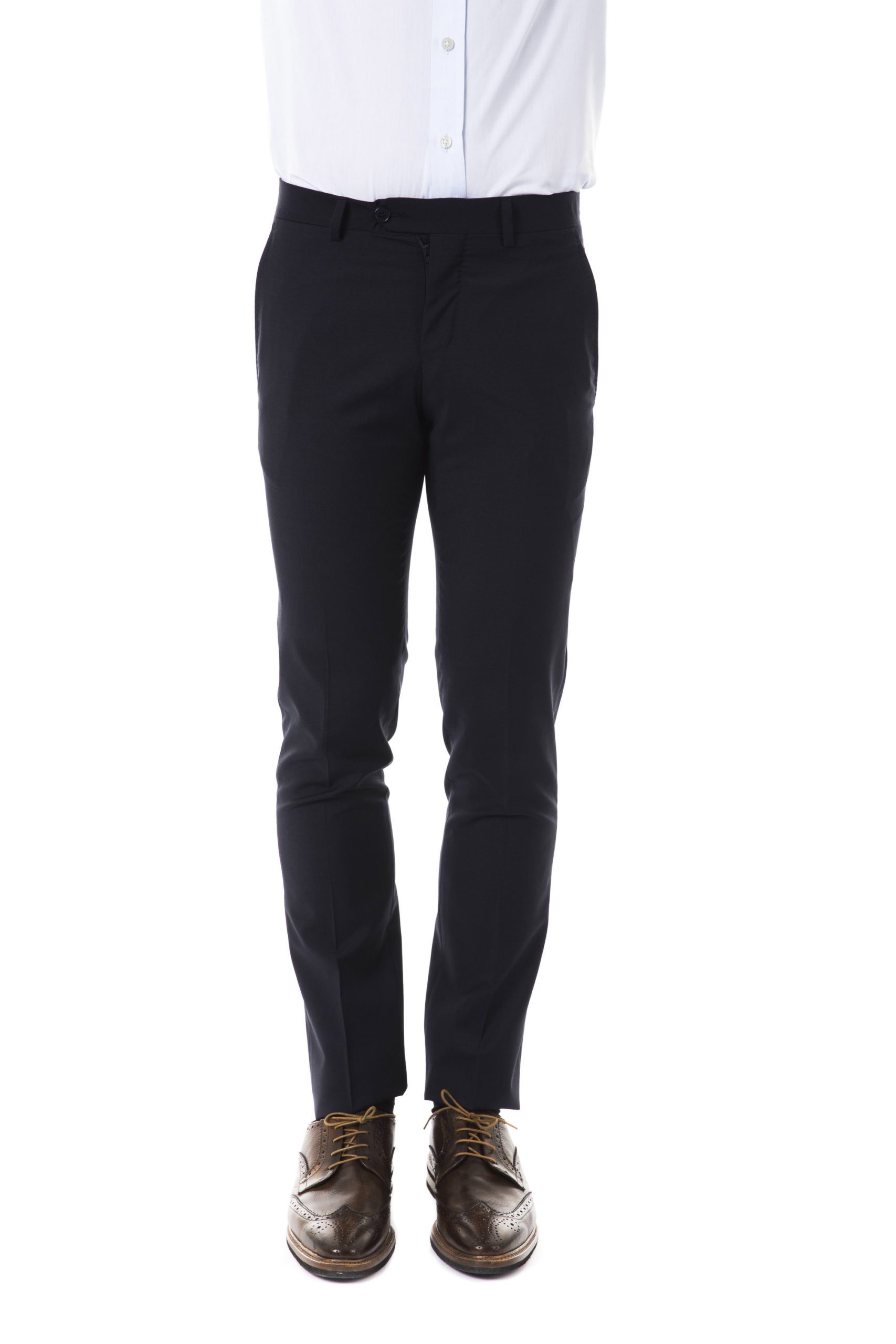 Uominitaliani Men's Trouser Gray UO1394747 - IT52 | L