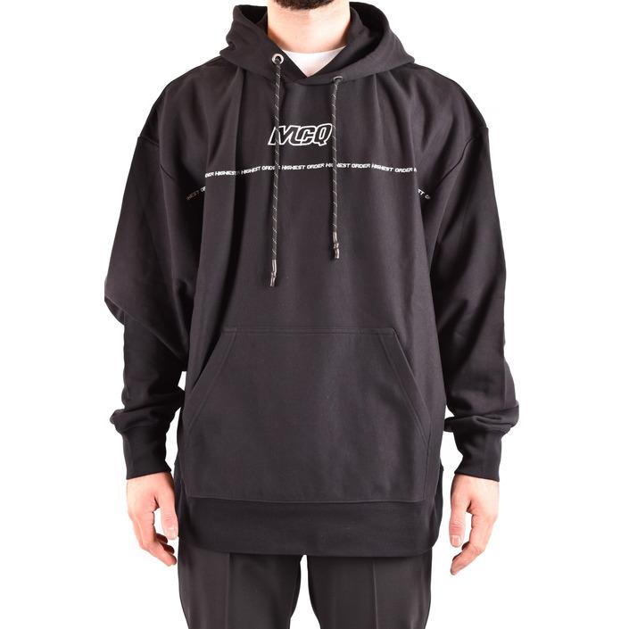Alexander Mcqueen Men's Sweatshirt Black 185109 - black XS