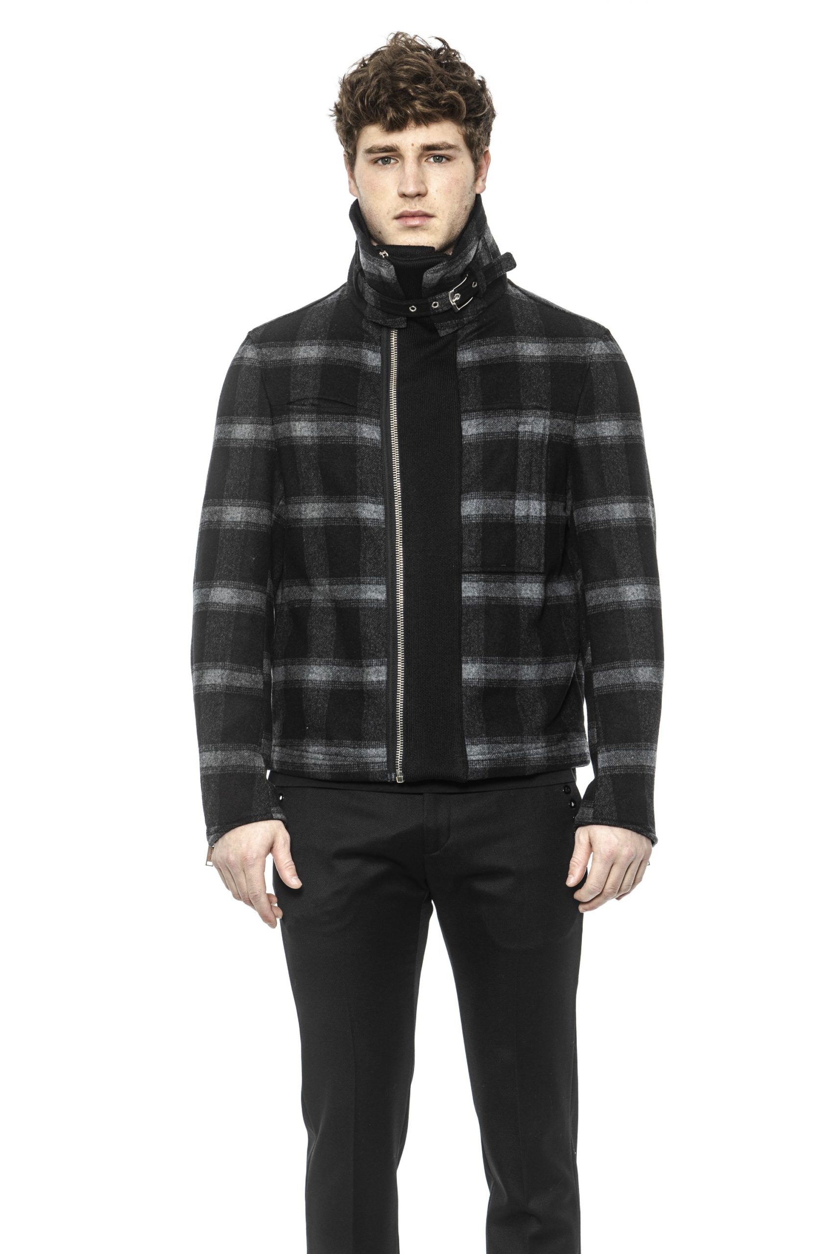 Les Hommes Men's Jacket Black LE1393386 - IT50 | L