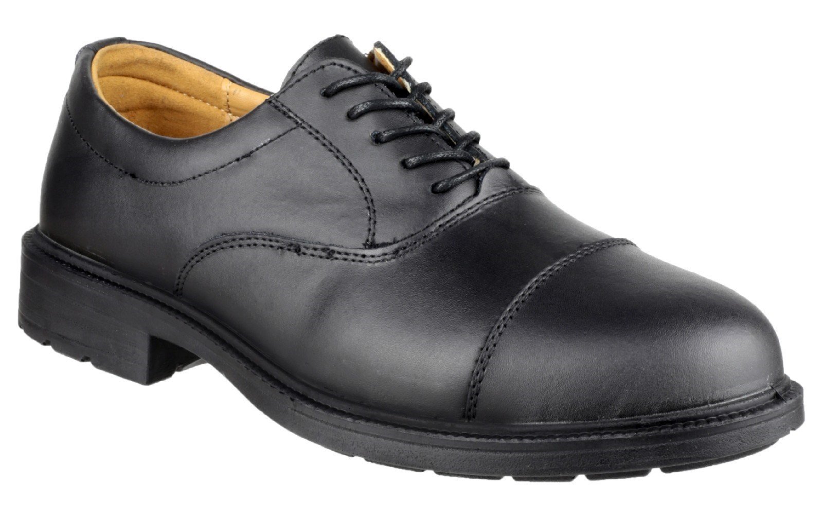 Amblers Men's Safety Work Oxford Shoe Black 25277 - Black 13