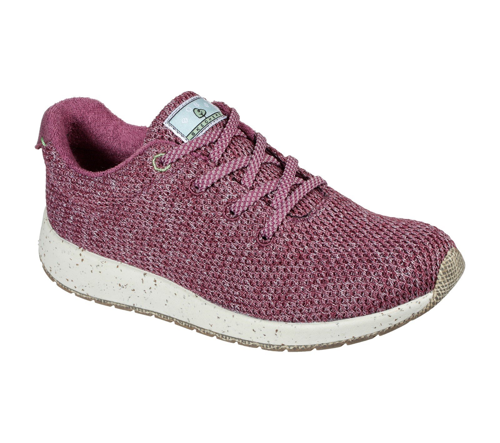 Skechers Women's Bobs Earth Trainer Various Colours 32132 - Raspberry 3