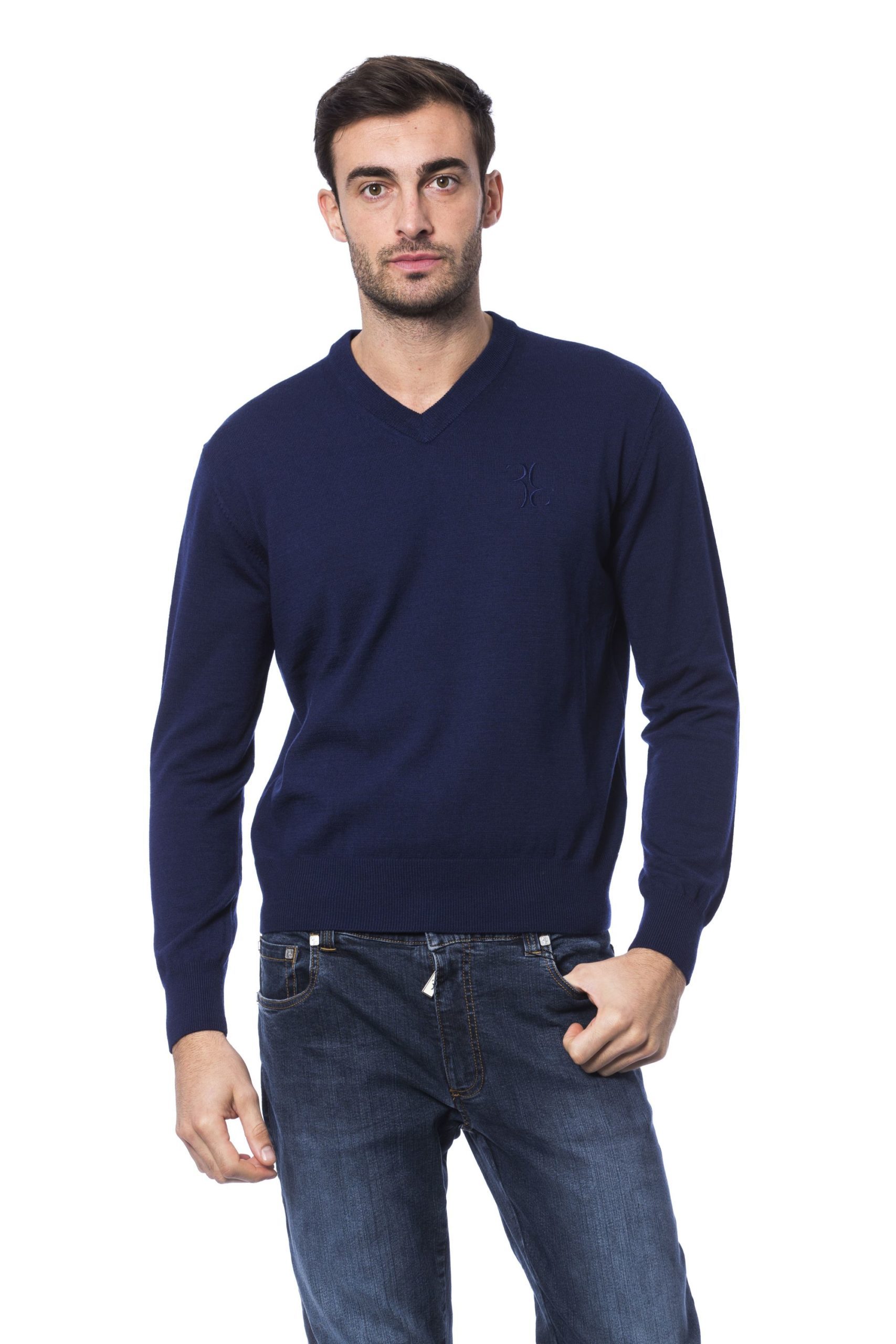Billionaire Italian Couture Men's Sweater Blue BI1271987 - M