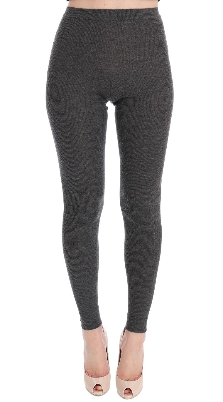 Dolce & Gabbana Women's Tights Gray LOD10008 - IT36|XXS