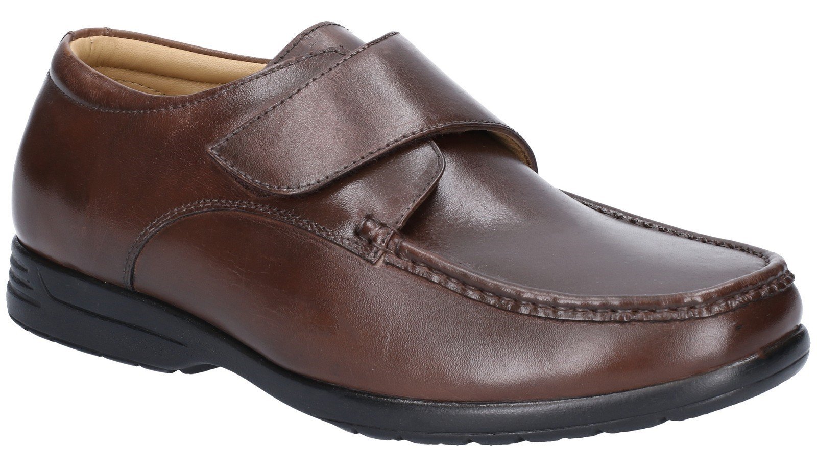 Fleet & Foster Men's Fred Dual Fit Shoe Black 29008-49026 - Brown 13