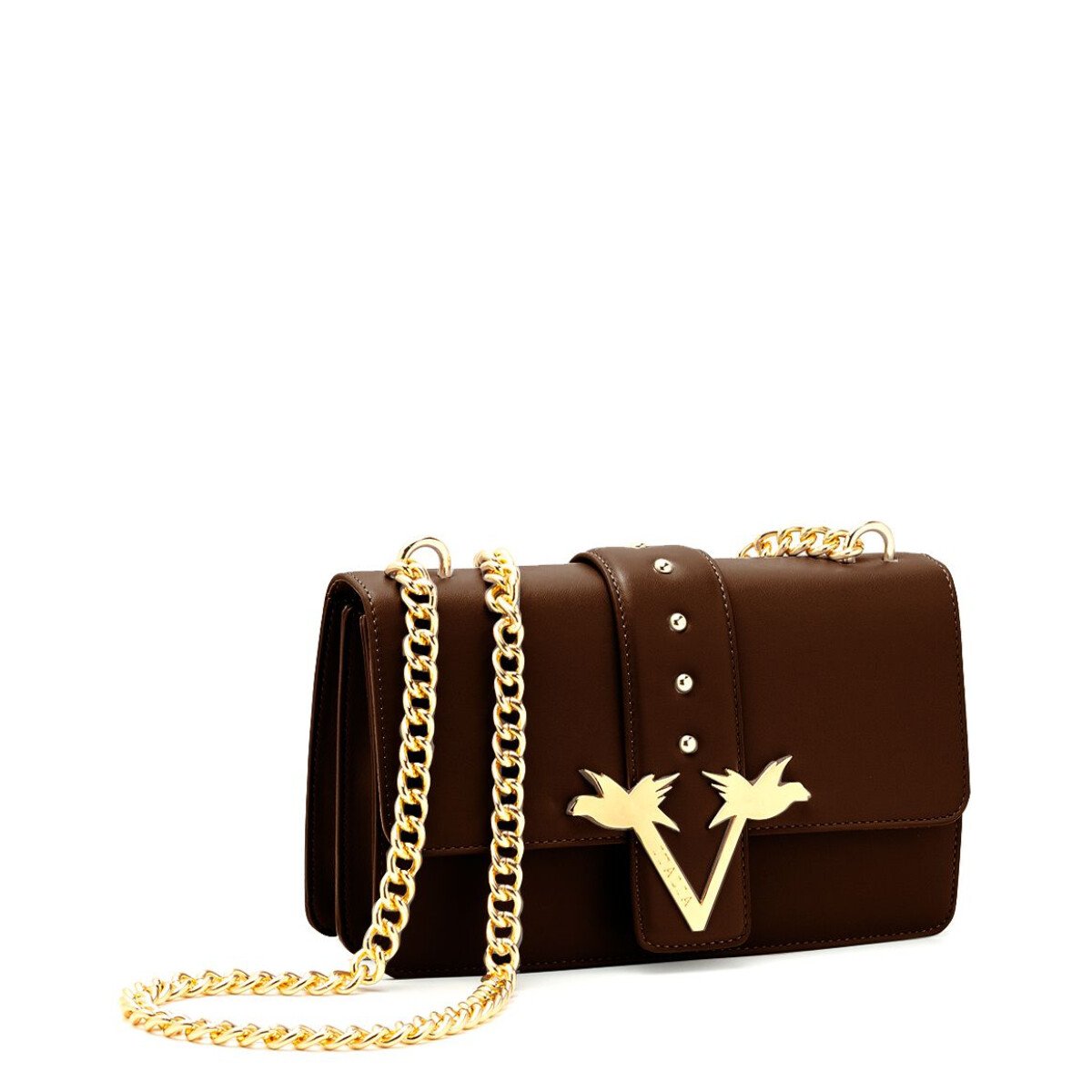 19v69 Italia Women's Shoulder Bag Various Colours 318676 - brown UNICA