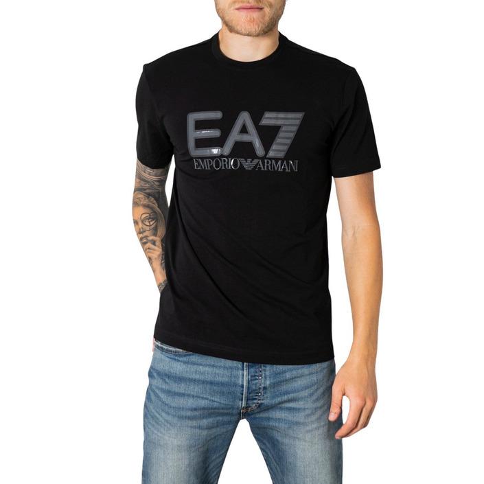 Ea7 Men's T-Shirt Black 273484 - black XXL