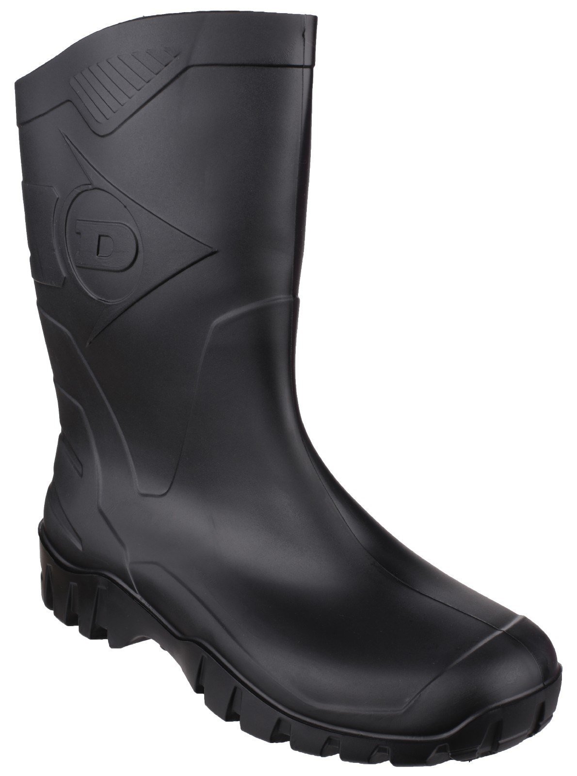 Dunlop Unisex Dee Calf Length Wellington Boot Various Colours 21858 - Black 4