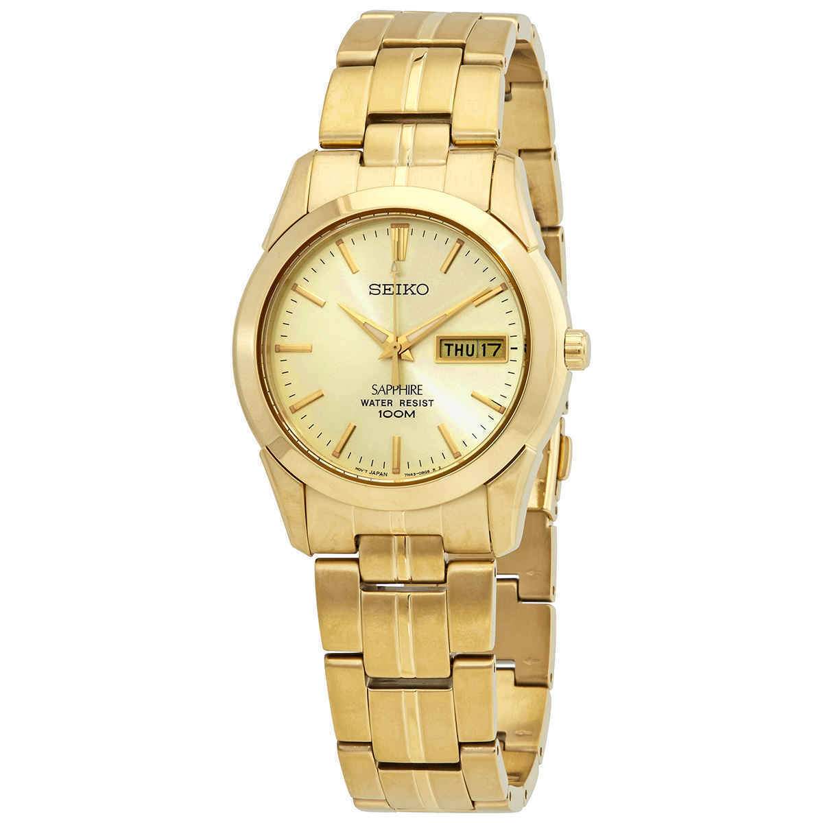 Seiko Unisex Watch Gold 4954628113849