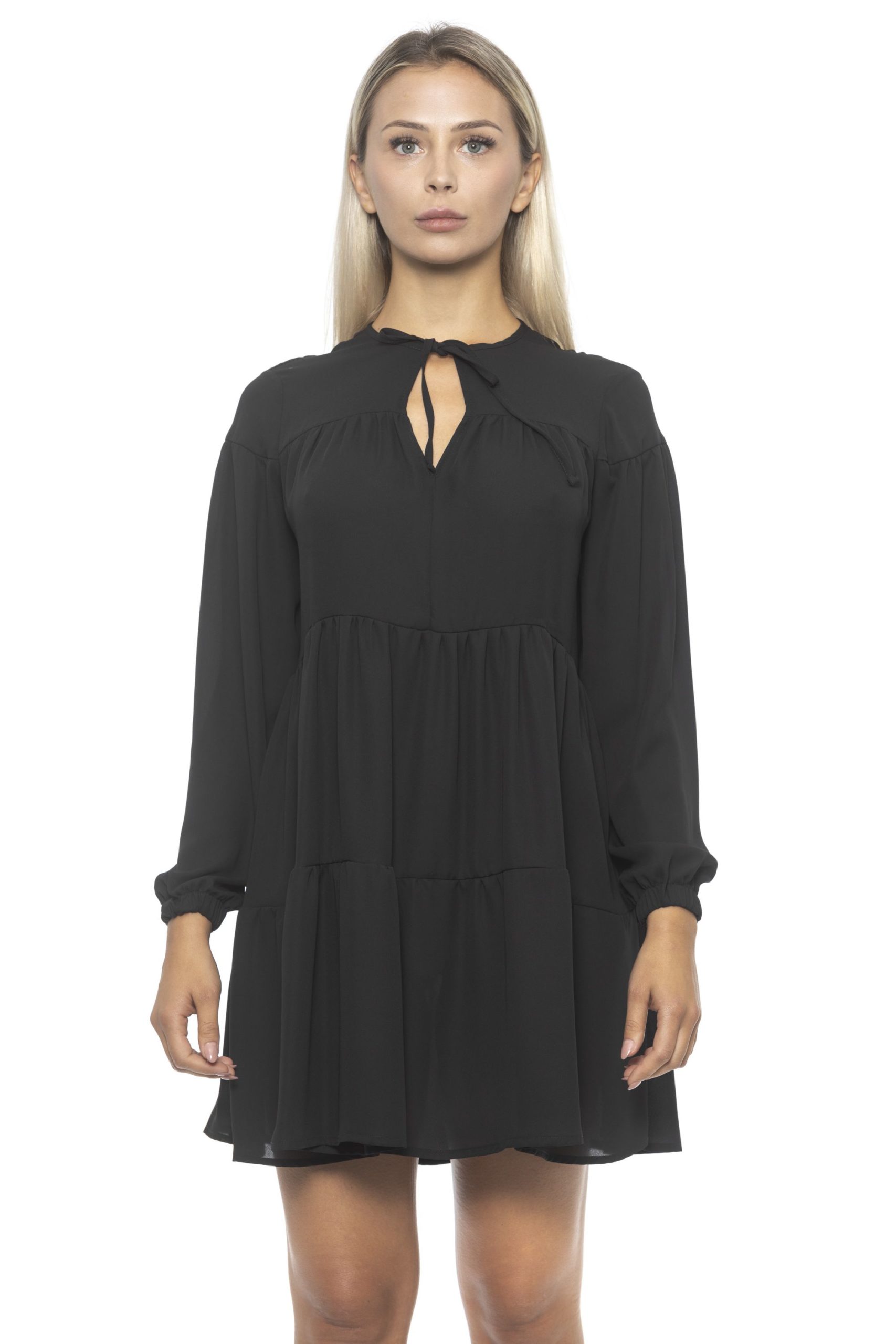 Alpha Studio Women's Nero Dress Black AL1314662 - IT42 | S