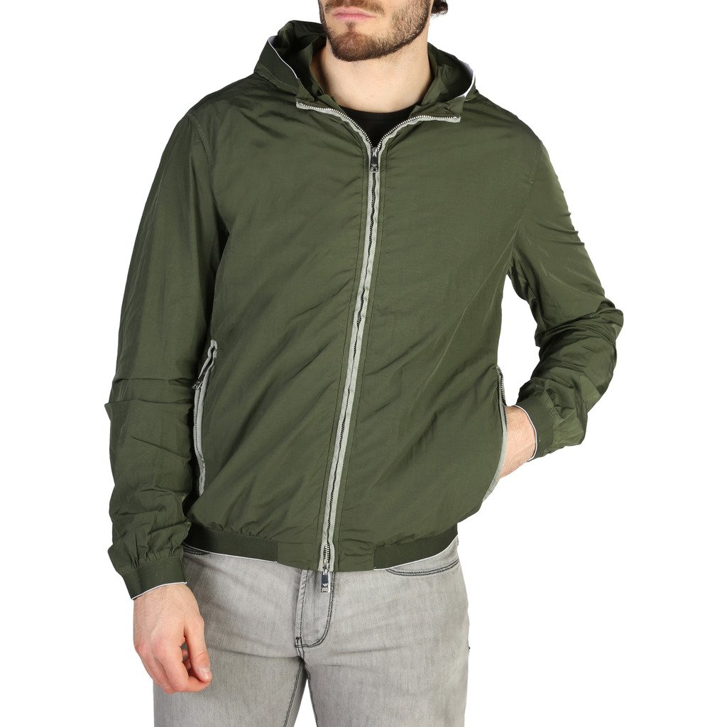 Emporio Armani Men's Jacket Green 3Z1BA91NSUZ0 - green 46