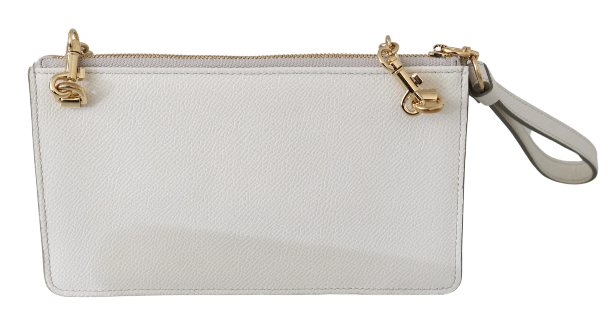 Dolce & Gabbana Women's Padlock Sicily Shoulder Bag White 8059226247661
