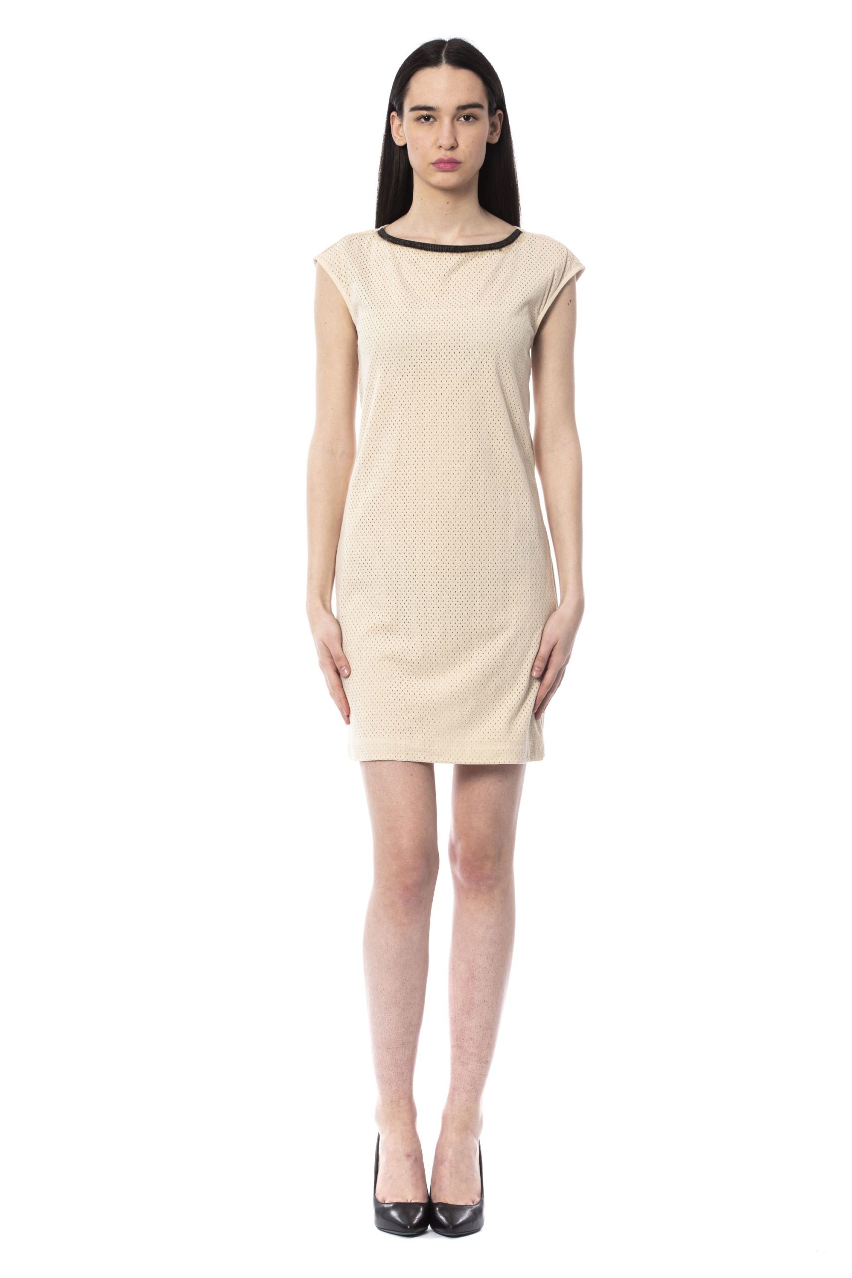 Byblos Women's Avorio Dress Beige BY994828 - IT44 | M